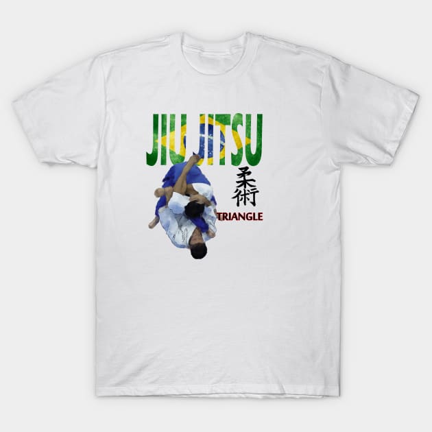 Jiu Jitsu - Triangle T-Shirt by Bohica93